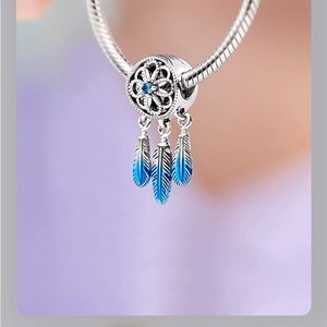 Dream catcher charm, made for Pandora Bracelet